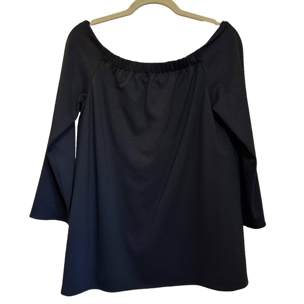 Hatch Black Off the Shoulder Date Night Top sz 2=6/8 Perfect! Like New